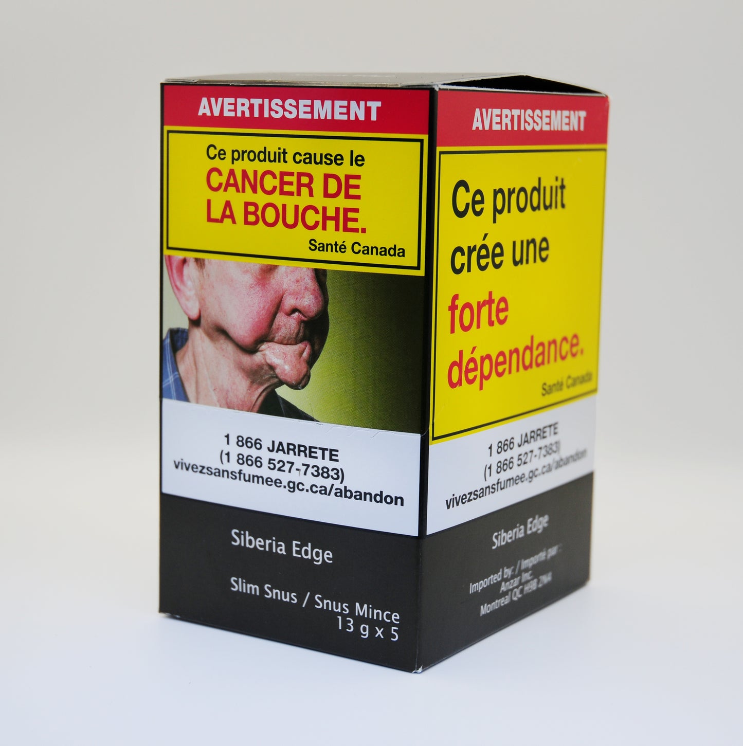 SNUS Siberia Signature - 13g, MANCHON DE 5