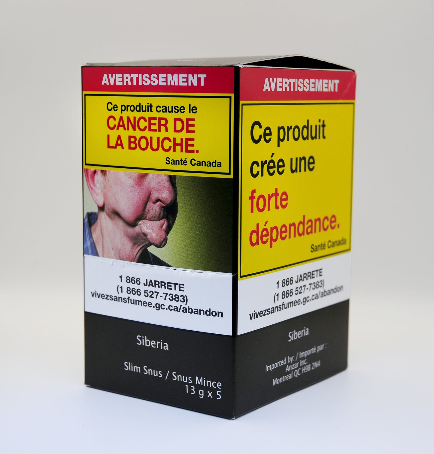 Siberia Slim Snus 13g (Box of 5)