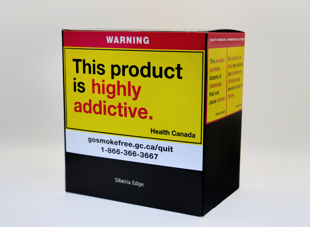 Siberia Edge Slim Snus 50g XL (Box of 5) – Official GN Canada Wholesale