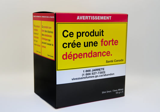 Siberia Slim Snus 50g XL (Box of 5)